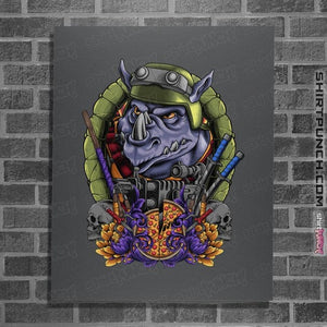 Daily_Deal_Shirts Posters / 4"x6" / Charcoal Rocksteady Crest