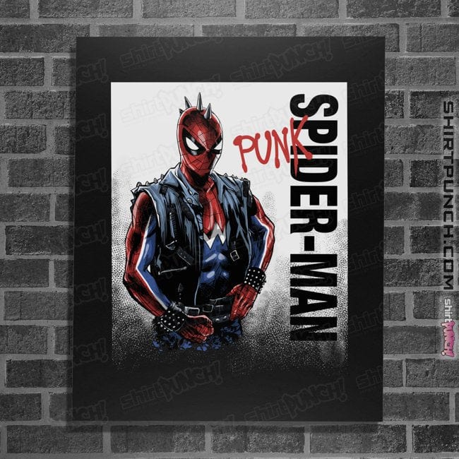 Daily_Deal_Shirts Posters / 4"x6" / Black Punk