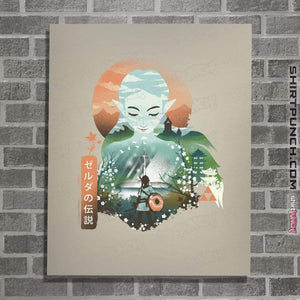 Shirts Posters / 4"x6" / Natural Ukiyo Zelda