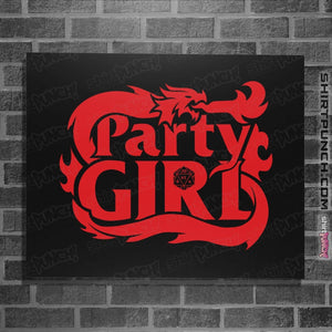 Shirts Posters / 4"x6" / Black Party Girl