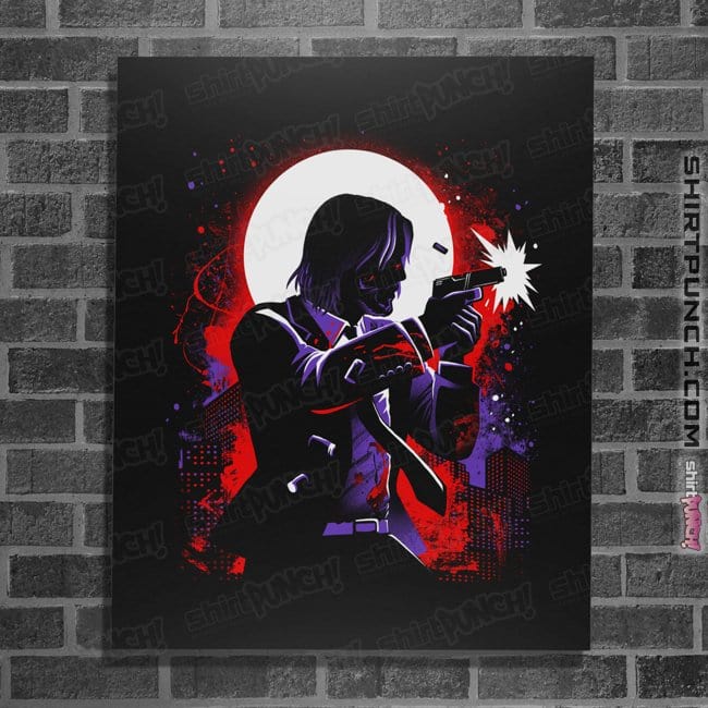 Daily_Deal_Shirts Posters / 4"x6" / Black Death's Very Emissary