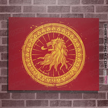 Load image into Gallery viewer, Shirts Posters / 4&quot;x6&quot; / Red Seal Of Lions
