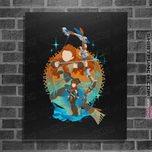 Load image into Gallery viewer, Shirts Posters / 4&quot;x6&quot; / Black Savior From Another World Aloy
