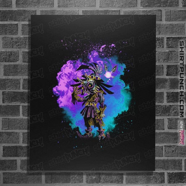 Daily_Deal_Shirts Posters / 4"x6" / Black Soul Of The Kid