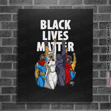 Load image into Gallery viewer, Shirts Posters / 4&quot;x6&quot; / Black Black Lives Matter
