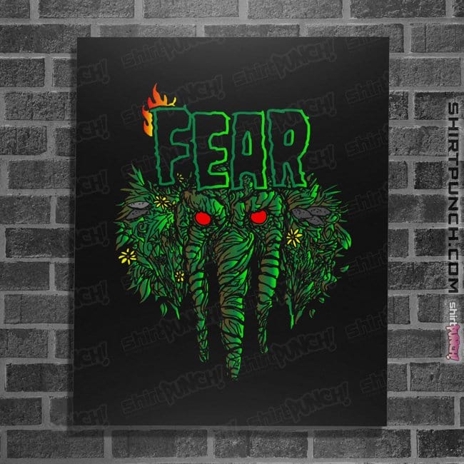 Secret_Shirts Posters / 4"x6" / Black Fear-Thing