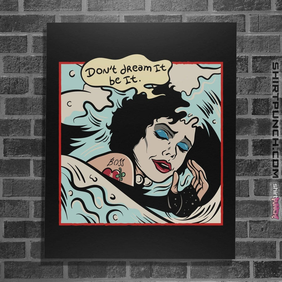 Shirts Posters / 4"x6" / Black Be It