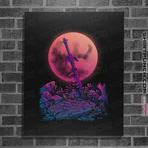 Secret_Shirts Posters / 4"x6" / Black A Hero Never Dies