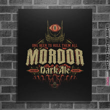 Load image into Gallery viewer, Shirts Posters / 4&quot;x6&quot; / Black Mordor Dark Ale
