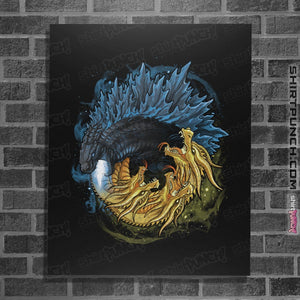Shirts Posters / 4"x6" / Black King Of The Monsters