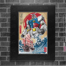 Load image into Gallery viewer, Daily_Deal_Shirts Posters / 4&quot;x6&quot; / Black RX-78-2 Gundam in Japan
