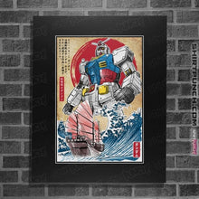Load image into Gallery viewer, Daily_Deal_Shirts Posters / 4&quot;x6&quot; / Black RX-78-2 Gundam in Japan
