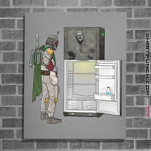 Load image into Gallery viewer, Daily_Deal_Shirts Posters / 4&quot;x6&quot; / Sports Grey Boba Fridge
