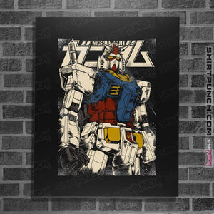 Shirts Posters / 4"x6" / Black The First Gundam
