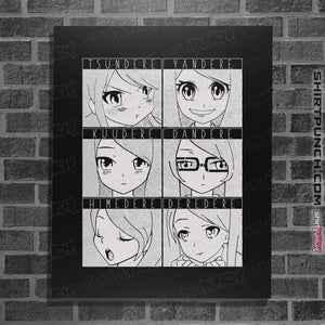 Secret_Shirts Posters / 4"x6" / Black Dere Type