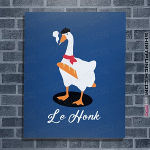 Secret_Shirts Posters / 4"x6" / Royal Blue Le Honk