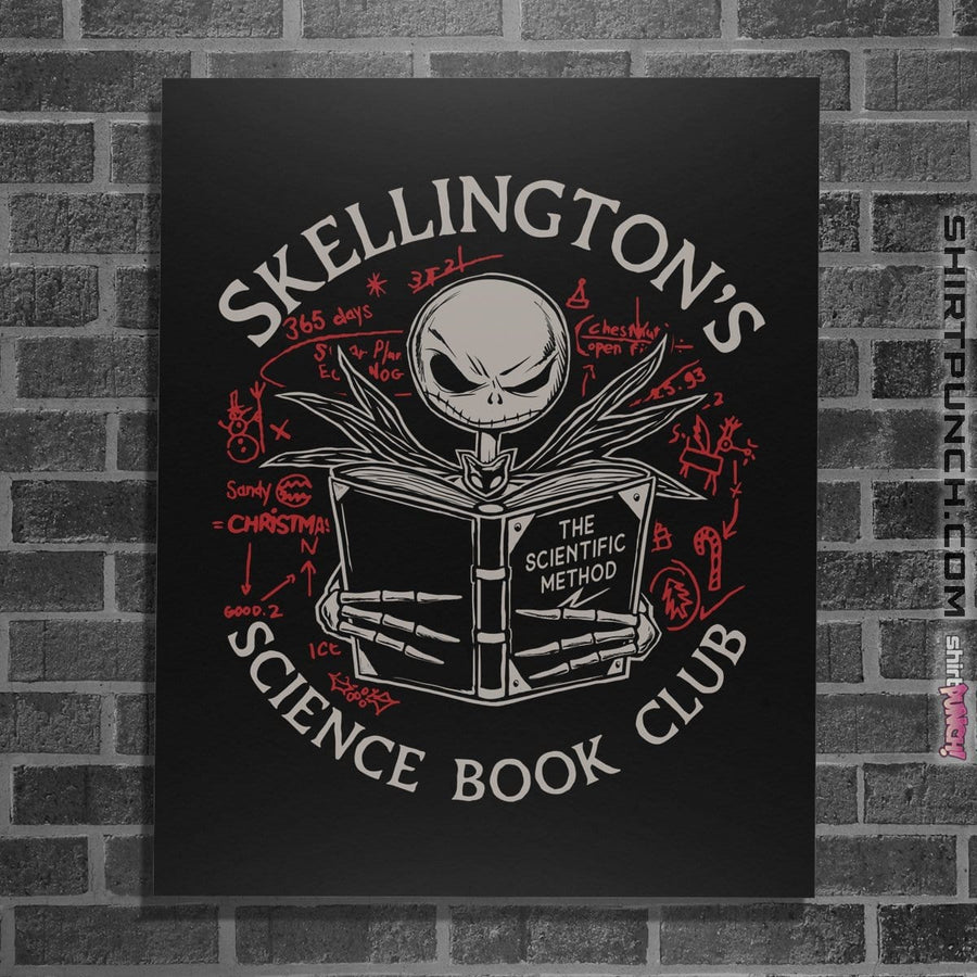 Shirts Posters / 4"x6" / Black Science Book Club