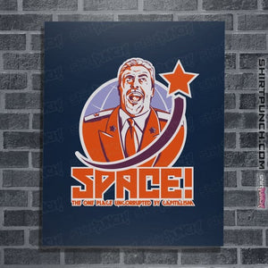Daily_Deal_Shirts Posters / 4"x6" / Navy Space!
