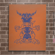 Load image into Gallery viewer, Secret_Shirts Posters / 4&quot;x6&quot; / Orange Digimon Evolution
