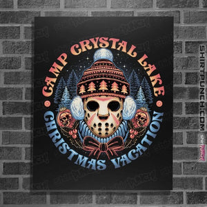 Secret_Shirts Posters / 4"x6" / Black Camp Christmas