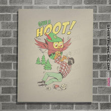 Load image into Gallery viewer, Secret_Shirts Posters / 4&quot;x6&quot; / Natural Give A Hoot
