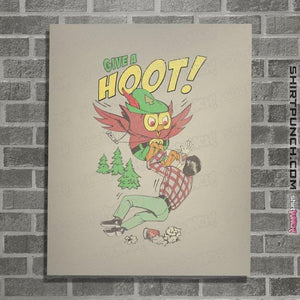Secret_Shirts Posters / 4"x6" / Natural Give A Hoot