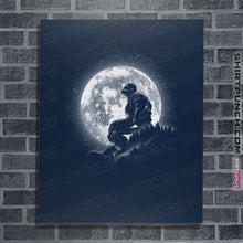 Load image into Gallery viewer, Daily_Deal_Shirts Posters / 4&quot;x6&quot; / Navy Moonlight Iron
