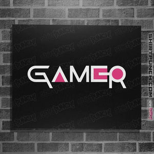 Secret_Shirts Posters / 4"x6" / Black Squid Gamer