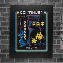 Load image into Gallery viewer, Shirts Posters / 4&quot;x6&quot; / Black Retro Arcade
