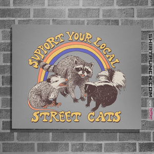 Shirts Posters / 4"x6" / Sports Grey Street Cats