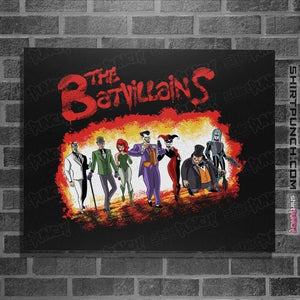 Daily_Deal_Shirts Posters / 4"x6" / Black The Batvillains