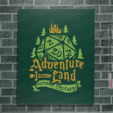 Load image into Gallery viewer, Shirts Posters / 4&quot;x6&quot; / Forest Adventureland Summer RPG Camp
