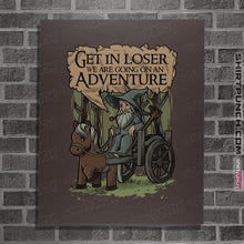 Load image into Gallery viewer, Daily_Deal_Shirts Posters / 4&quot;x6&quot; / Dark Chocolate Middle Earth Adventure
