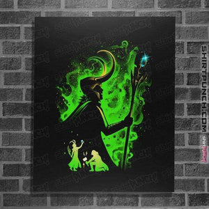 Shirts Posters / 4"x6" / Black Viking Of Mischief