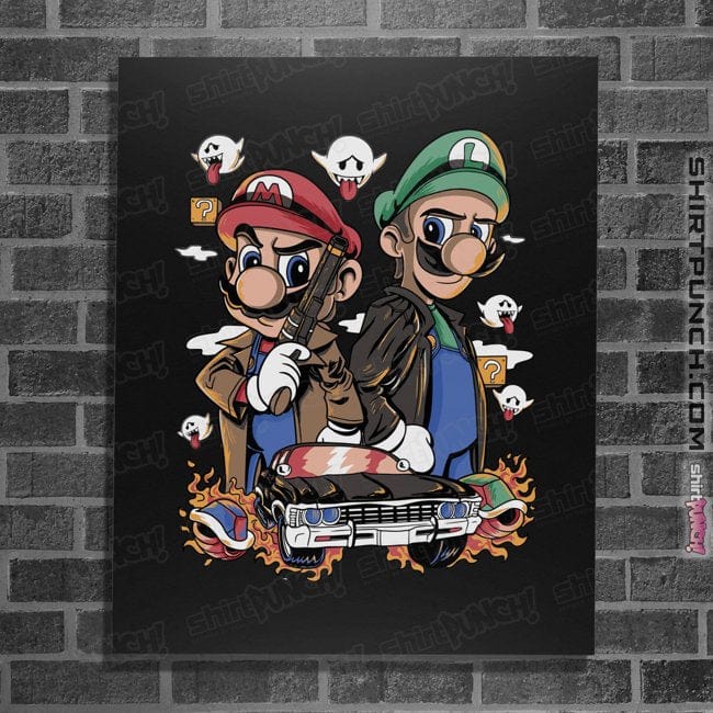 Secret_Shirts Posters / 4"x6" / Black Plumber Family Business