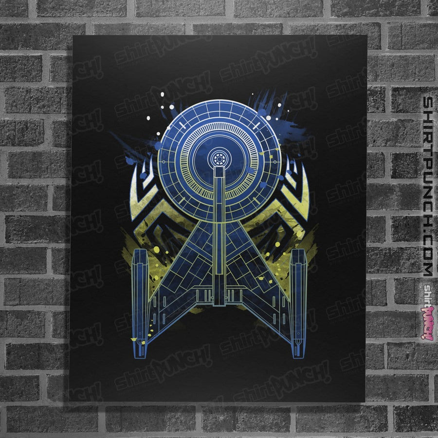 Shirts Posters / 4"x6" / Black The Spaceship