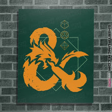 Load image into Gallery viewer, Daily_Deal_Shirts Posters / 4&quot;x6&quot; / Forest Basements &amp; Dragons
