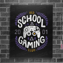Load image into Gallery viewer, Shirts Posters / 4&quot;x6&quot; / Black Gamecube Gaming Club

