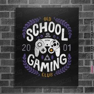 Shirts Posters / 4"x6" / Black Gamecube Gaming Club