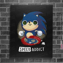 Load image into Gallery viewer, Shirts Posters / 4&quot;x6&quot; / Black Speed Addict
