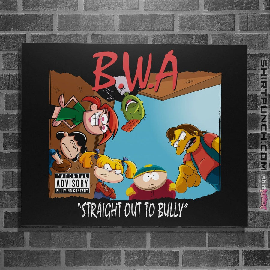 Shirts Posters / 4"x6" / Black BWA