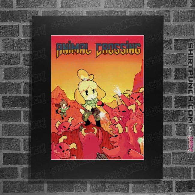 Secret_Shirts Posters / 4"x6" / Black Doom Crossing!