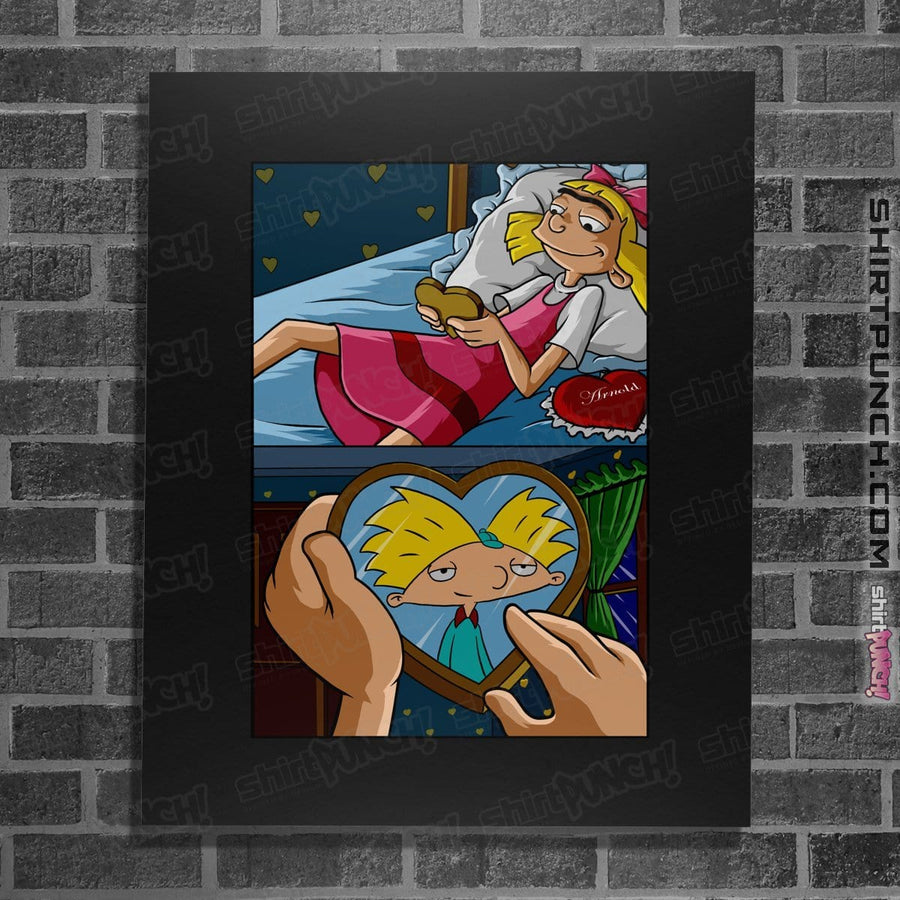 Shirts Posters / 4"x6" / Black Secret Crush