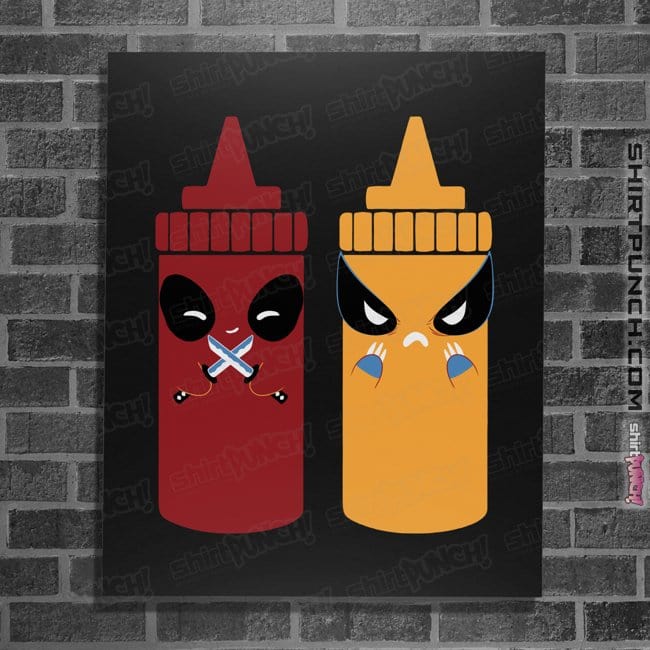 Secret_Shirts Posters / 4"x6" / Black X Sauce