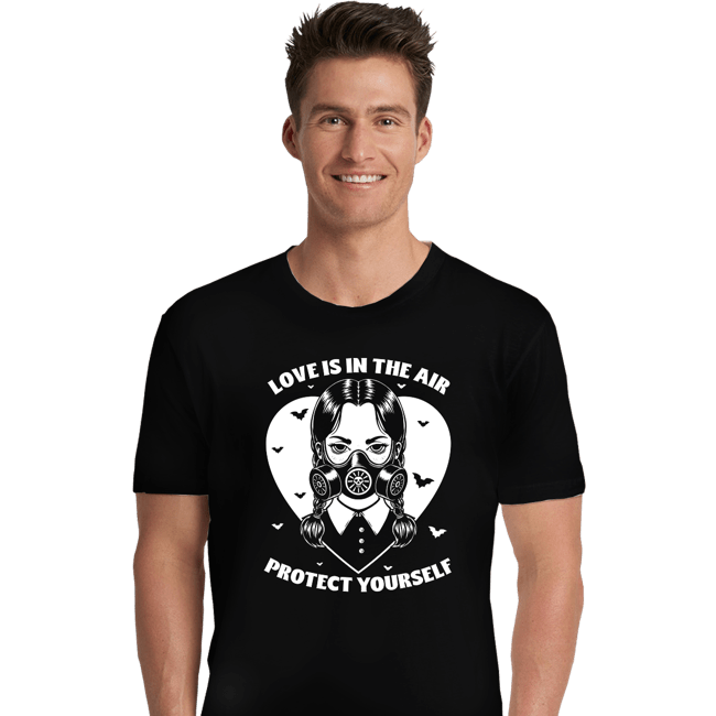 Daily_Deal_Shirts Premium Shirts, Unisex / Small / Black Love Is In The Air