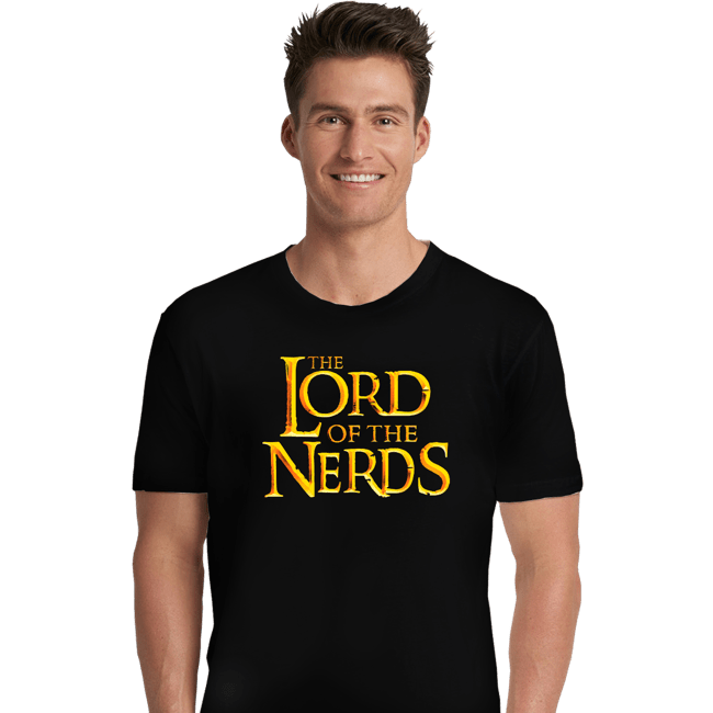 Daily_Deal_Shirts Premium Shirts, Unisex / Small / Black Lord Of The Nerds