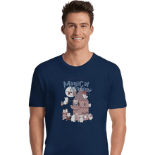 Load image into Gallery viewer, Shirts Premium Shirts, Unisex / Small / Navy Magicat Academy
