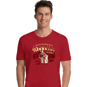 Daily_Deal_Shirts Premium Shirts, Unisex / Small / Red Dagobah Humbug