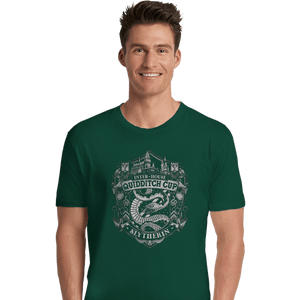 Sold_Out_Shirts Premium Shirts, Unisex / Small / Forest Team Slytherin