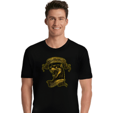 Load image into Gallery viewer, Shirts Premium Shirts, Unisex / Small / Black Hufflepuff
